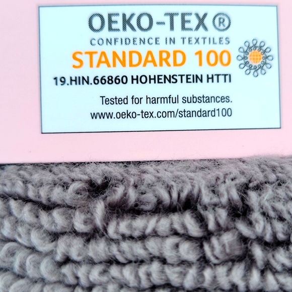 Kate Spade New York set of 4 grey wash cloths - Picture 4 of 5